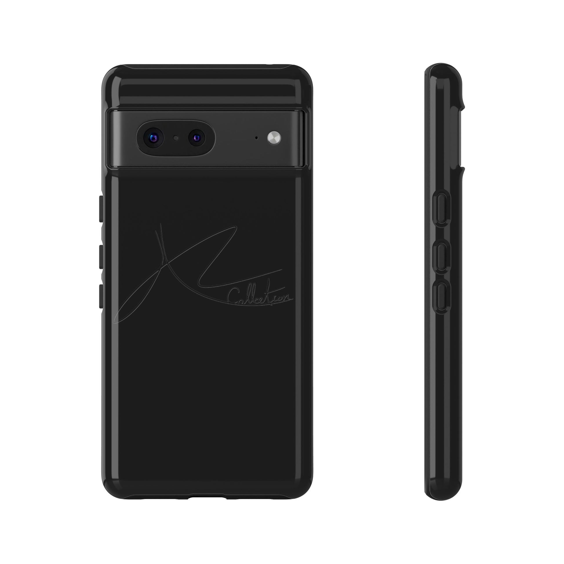 Stylish Tough Phone Case - Allykat Collection - Pink Stripes Design