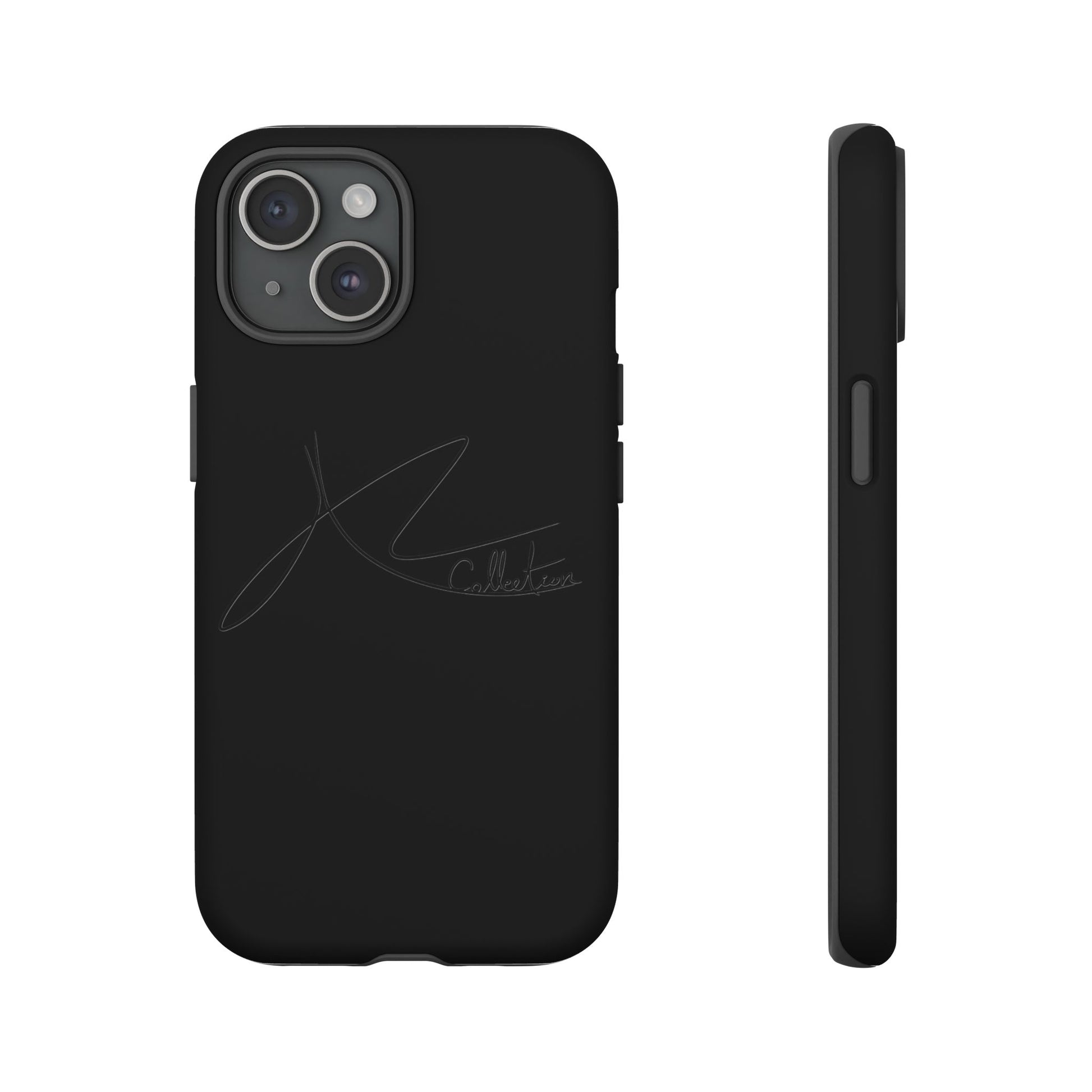 Stylish Tough Phone Case - Allykat Collection - Pink Stripes Design