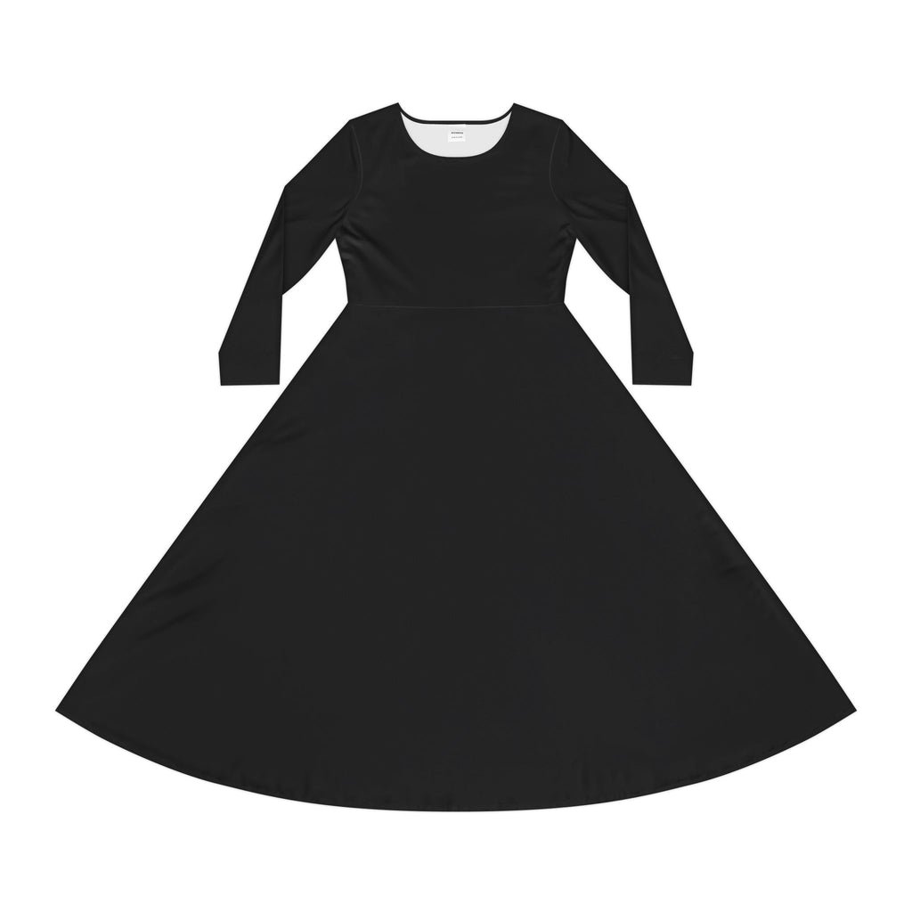 Women's Long Sleeve Dance Dress (AOP)