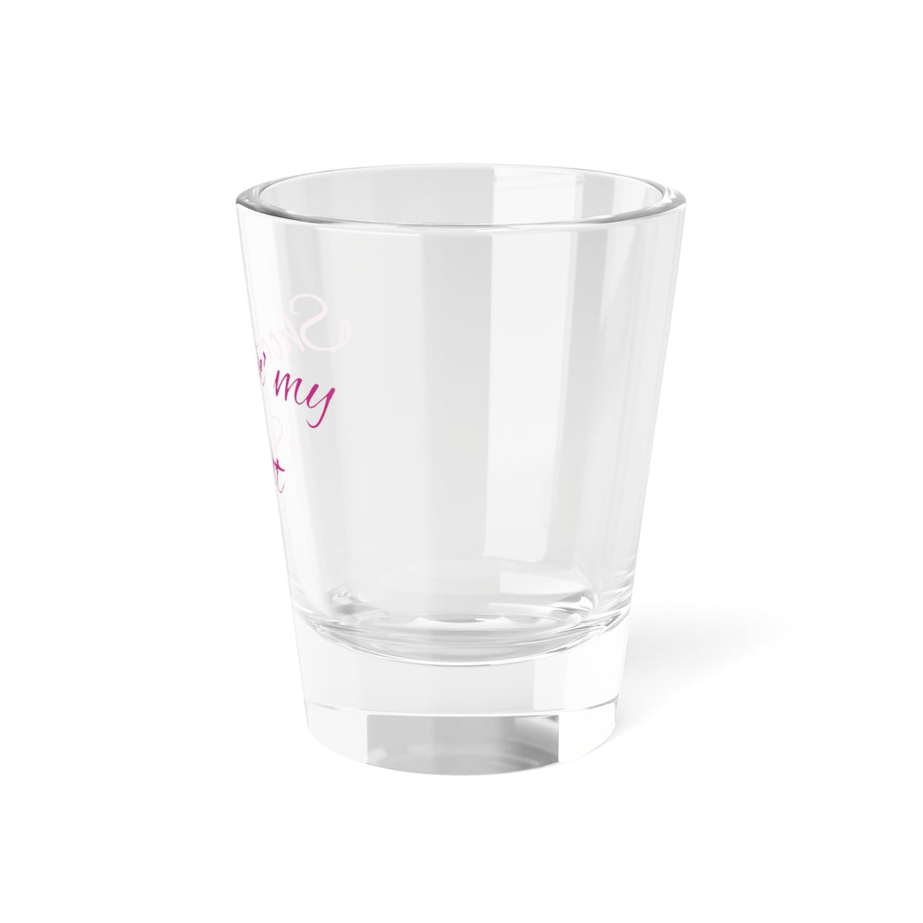 "Shootin' my Shot" Glass