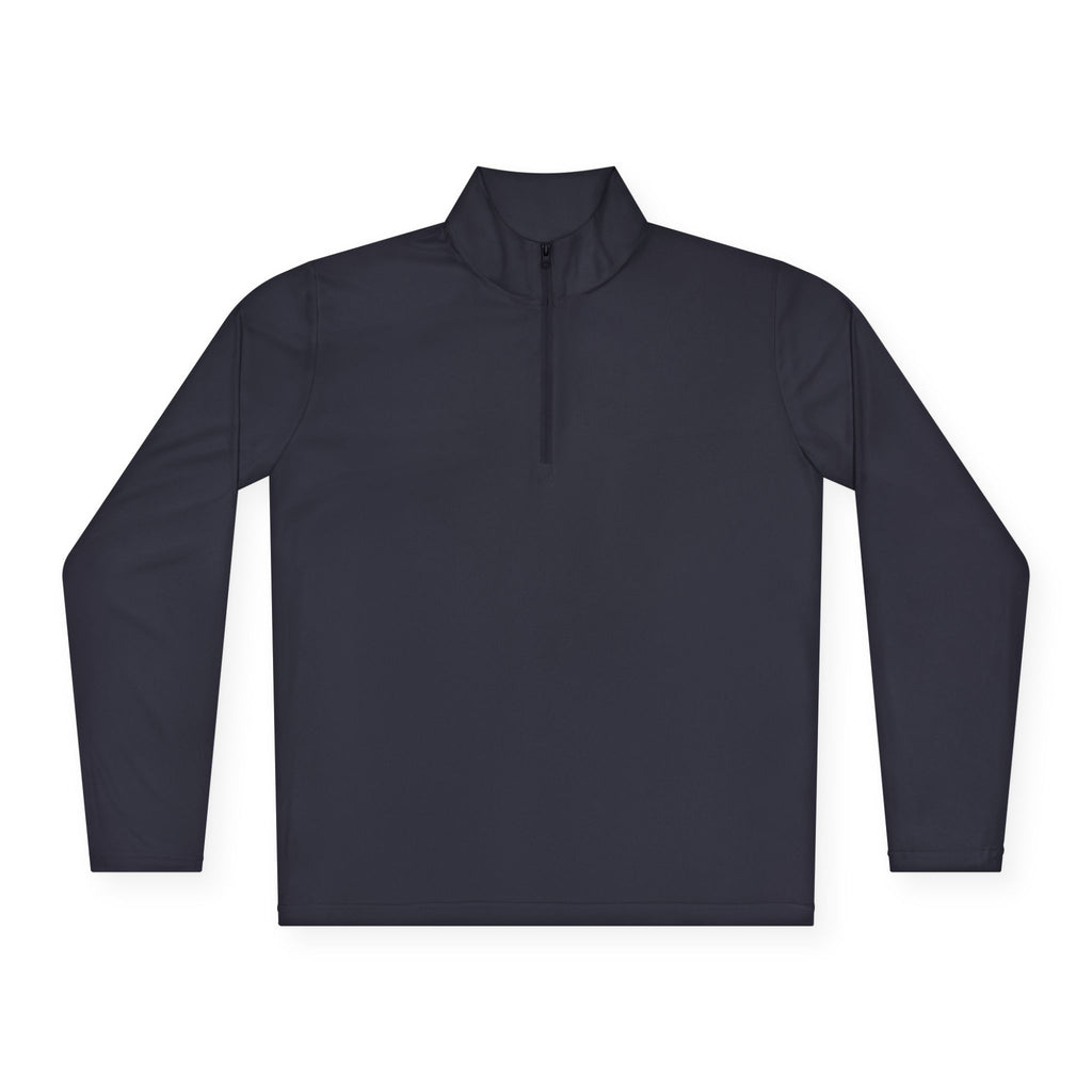 Stylish Unisex Quarter-Zip Pullover with Fun Graphic