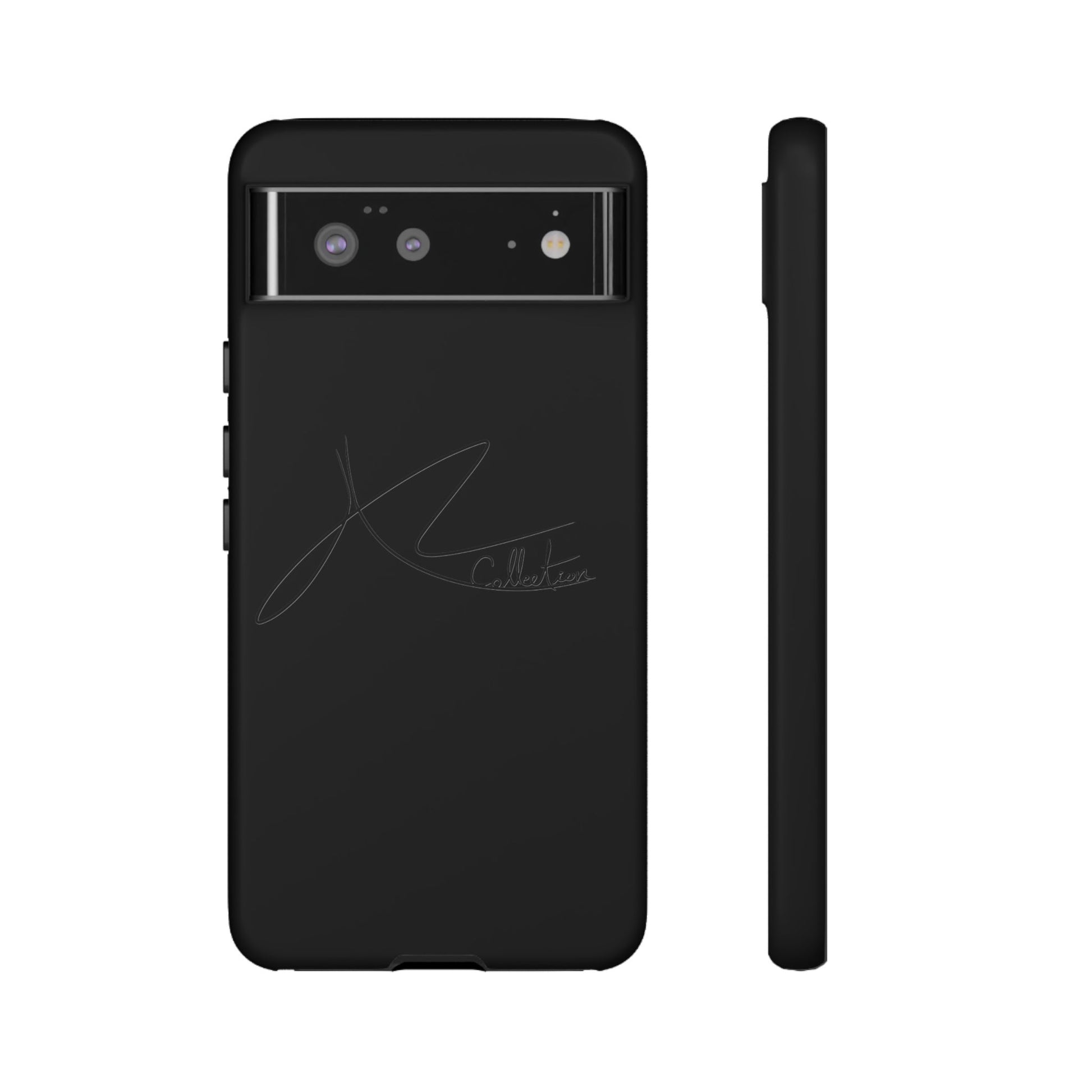 Stylish Tough Phone Case - Allykat Collection - Pink Stripes Design
