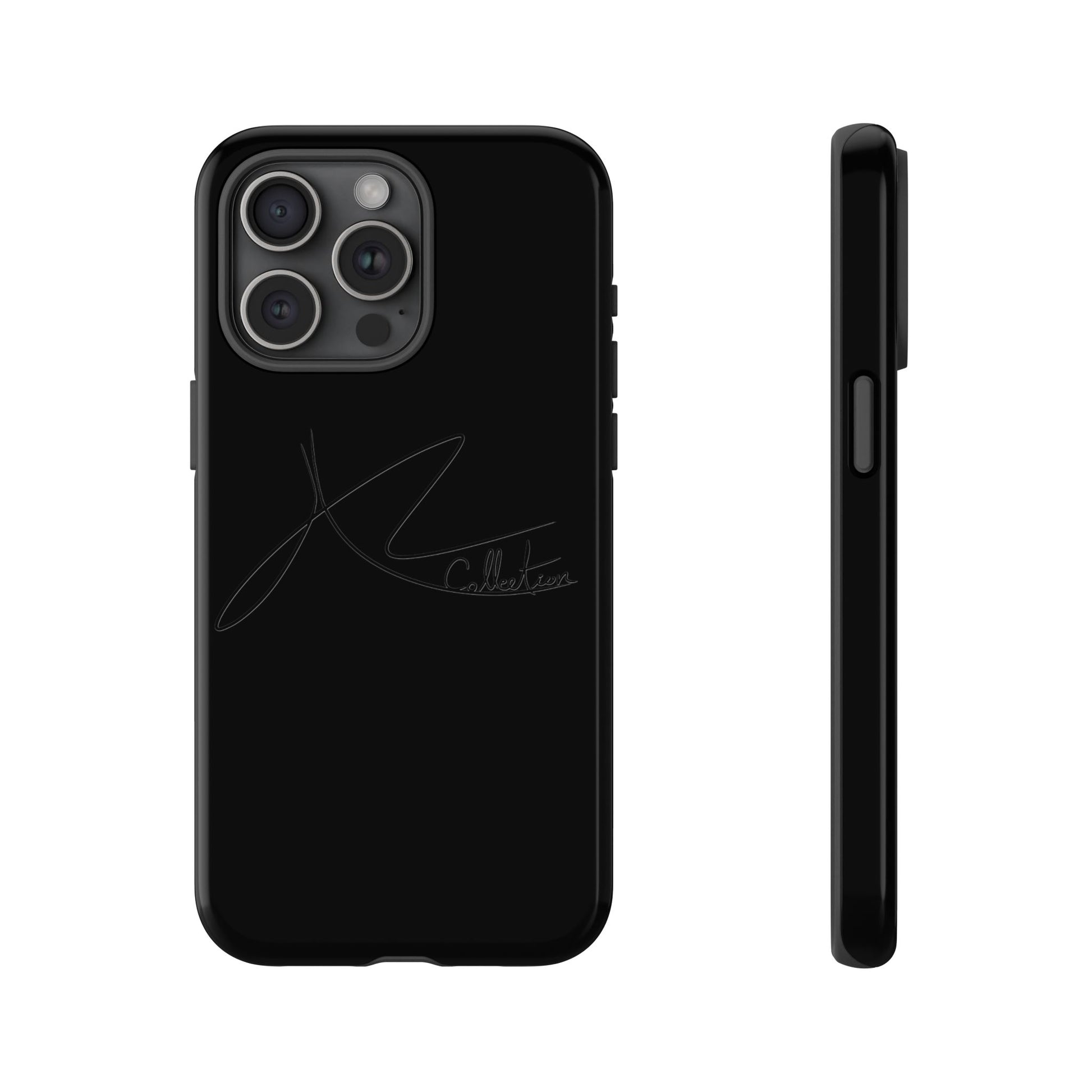 Stylish Tough Phone Case - Allykat Collection - Pink Stripes Design