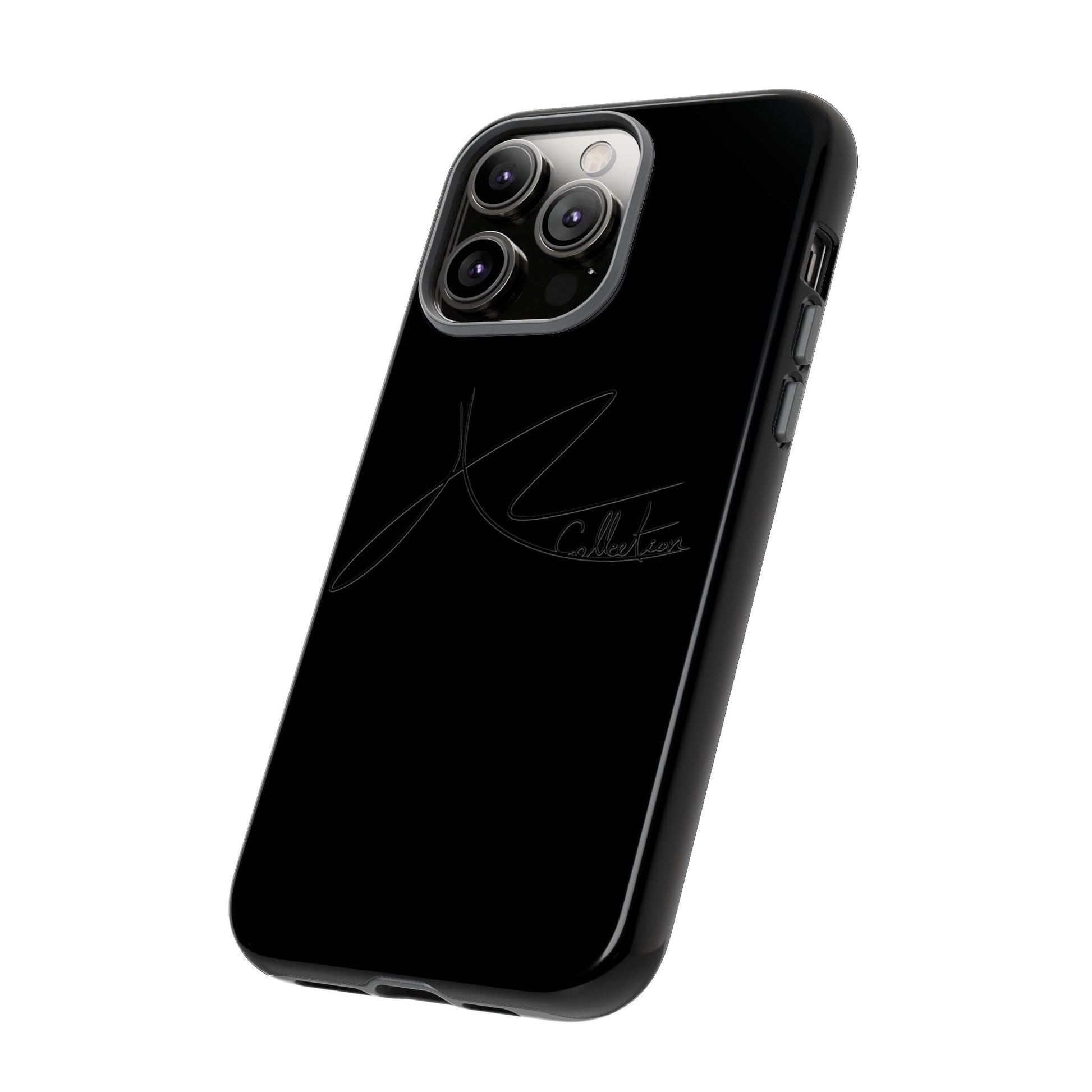 Stylish Tough Phone Case - Allykat Collection - Pink Stripes Design