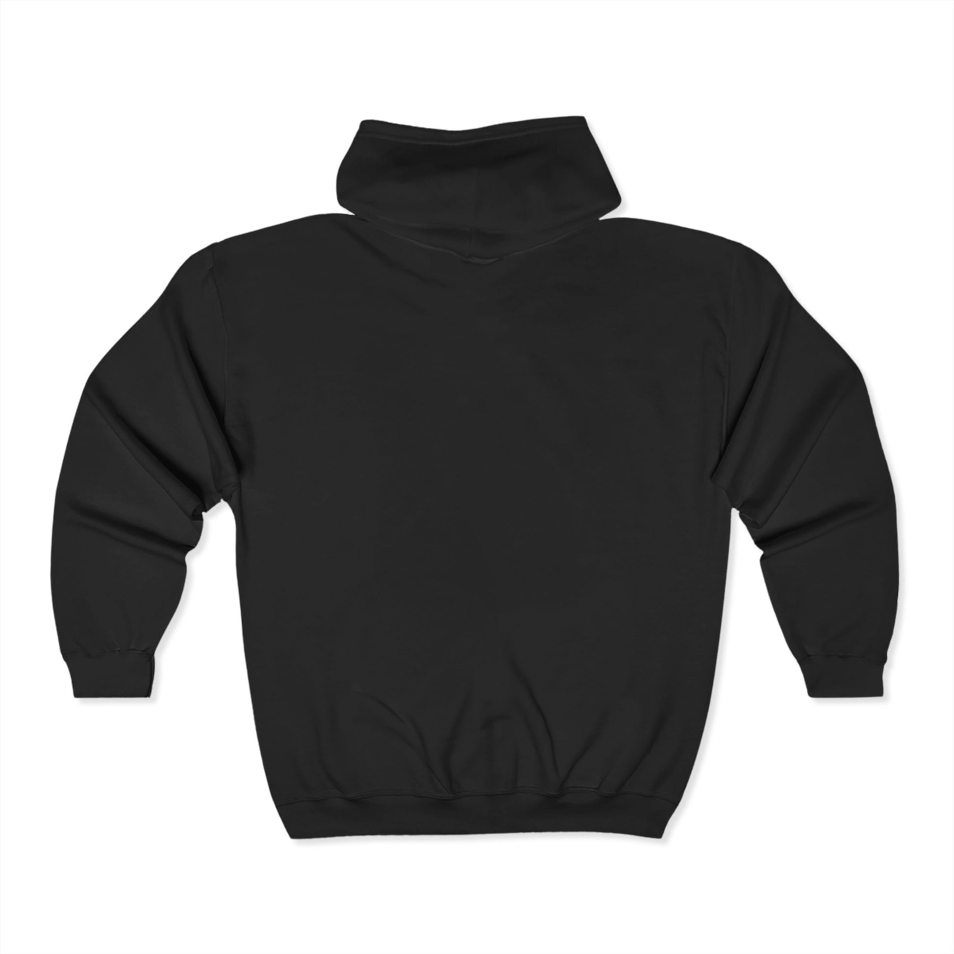 Trendy Full Zip Hooded Sweatshirt for Casual Vibes - Perfect for Everyday Wear and Gifts