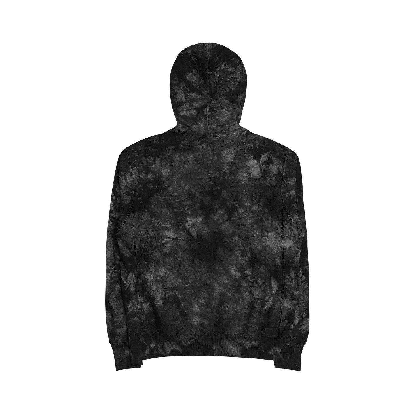 Unisex Tie-Dye Champion Hoodie - Embroidered Style, Cozy & Chic