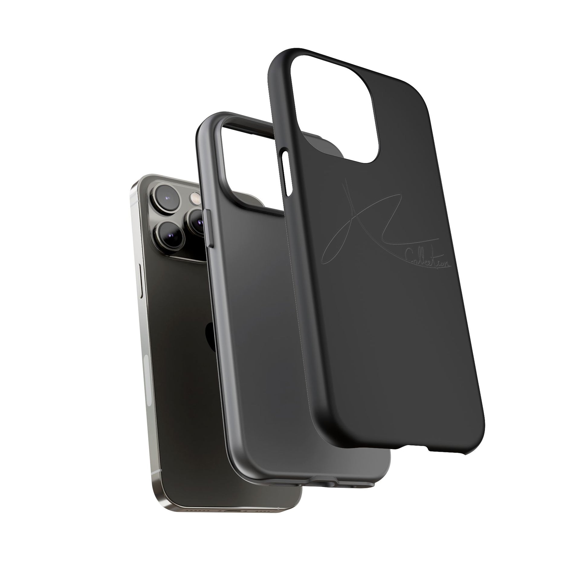 Stylish Tough Phone Case - Allykat Collection - Pink Stripes Design