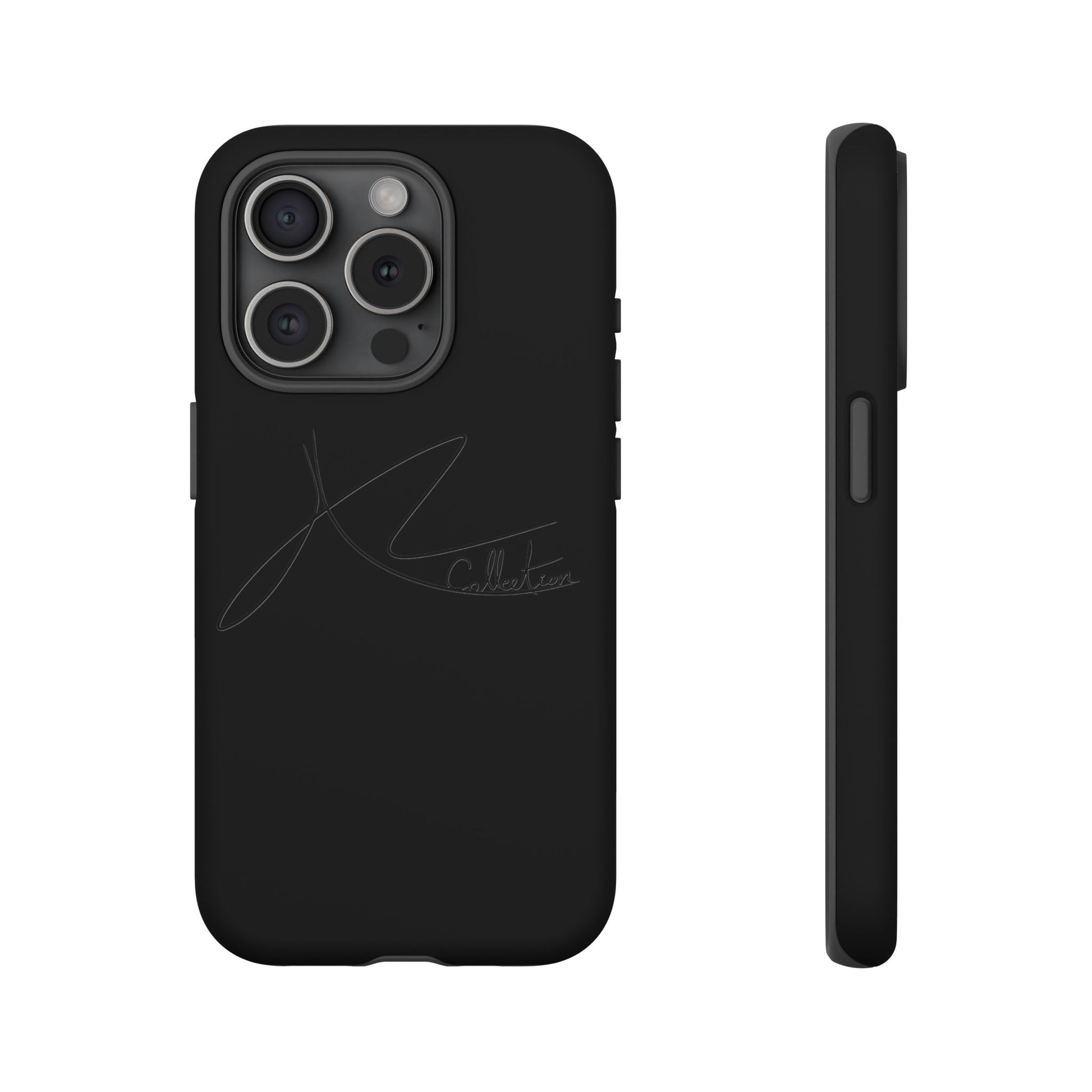 Stylish Tough Phone Case - Allykat Collection - Pink Stripes Design