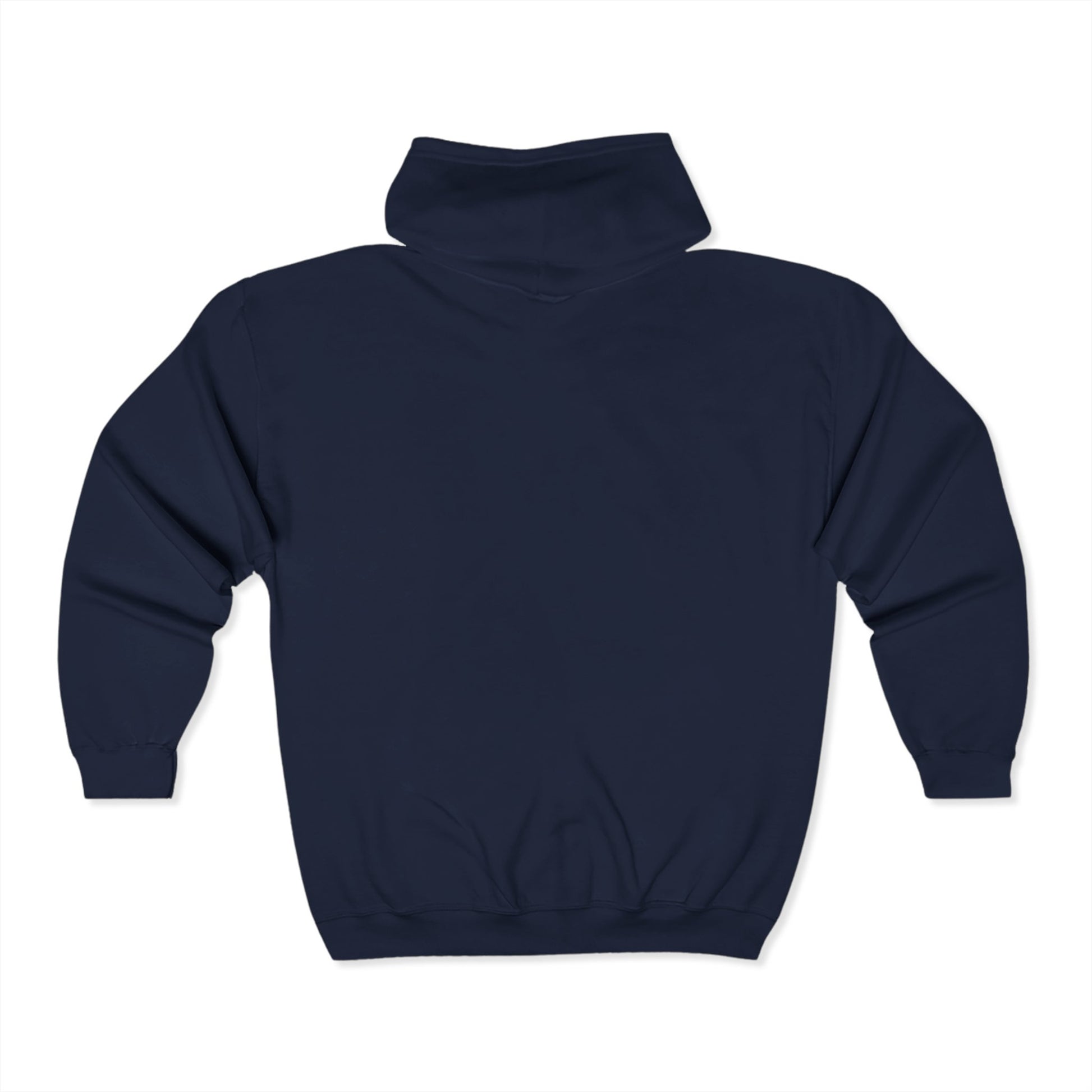 Trendy Full Zip Hooded Sweatshirt for Casual Vibes - Perfect for Everyday Wear and Gifts