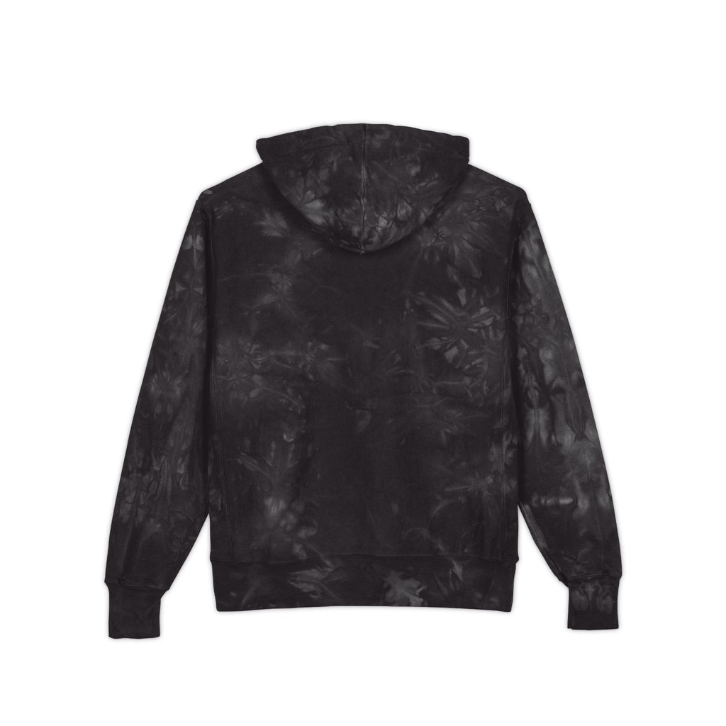 Unisex Tie-Dye Champion Hoodie - Embroidered Style, Cozy & Chic