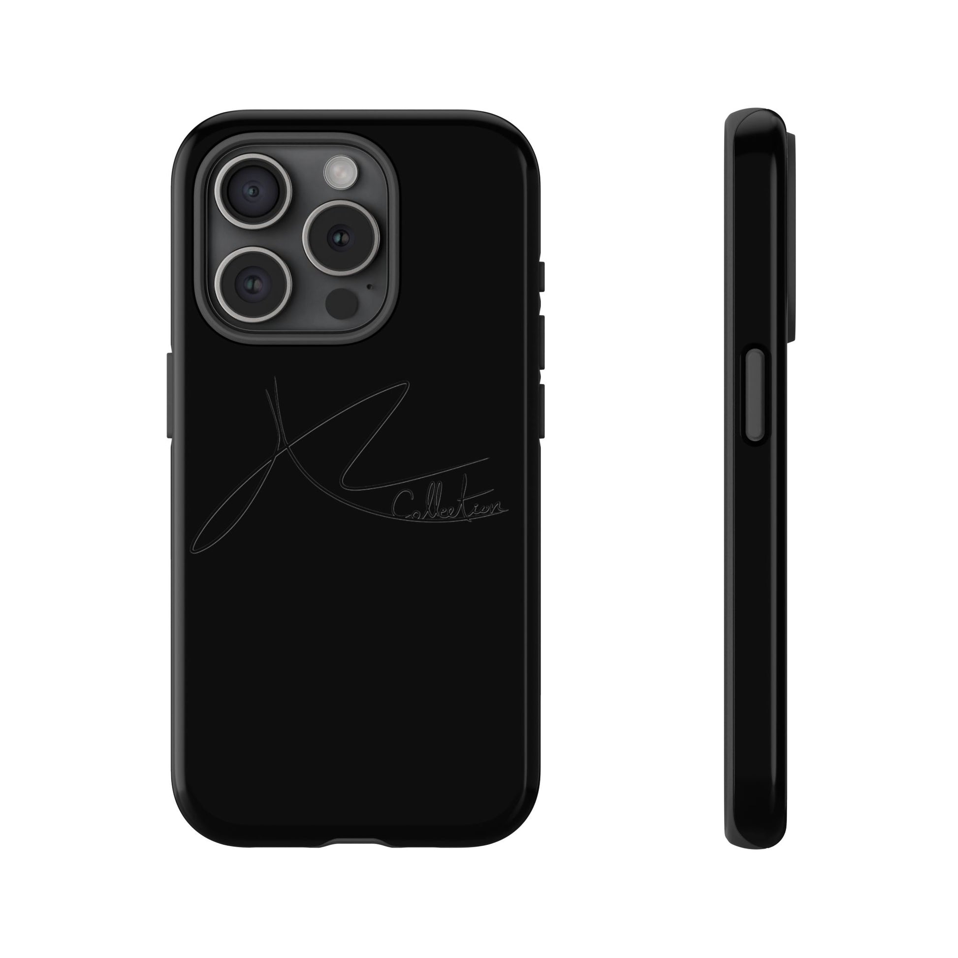Stylish Tough Phone Case - Allykat Collection - Pink Stripes Design