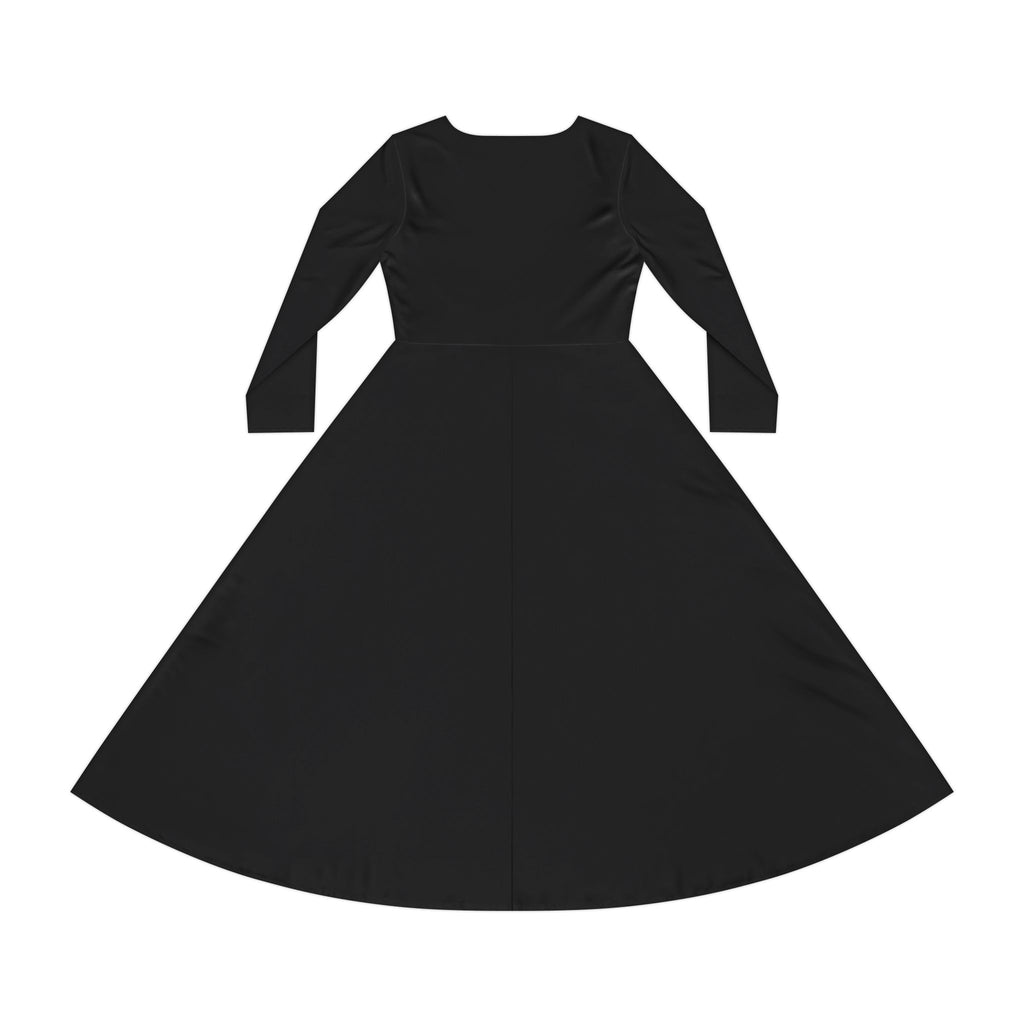 Women's Long Sleeve Dance Dress (AOP)