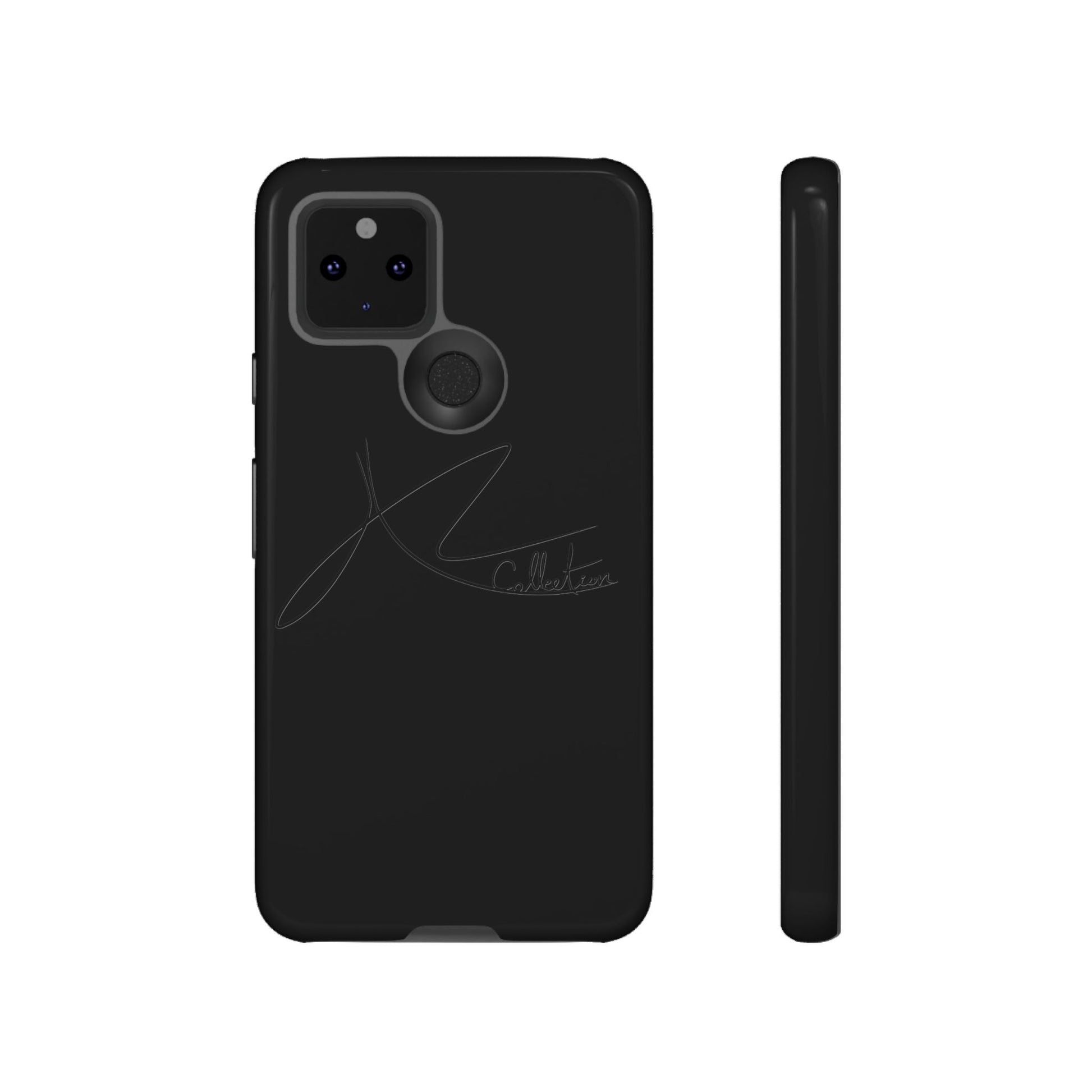 Stylish Tough Phone Case - Allykat Collection - Pink Stripes Design