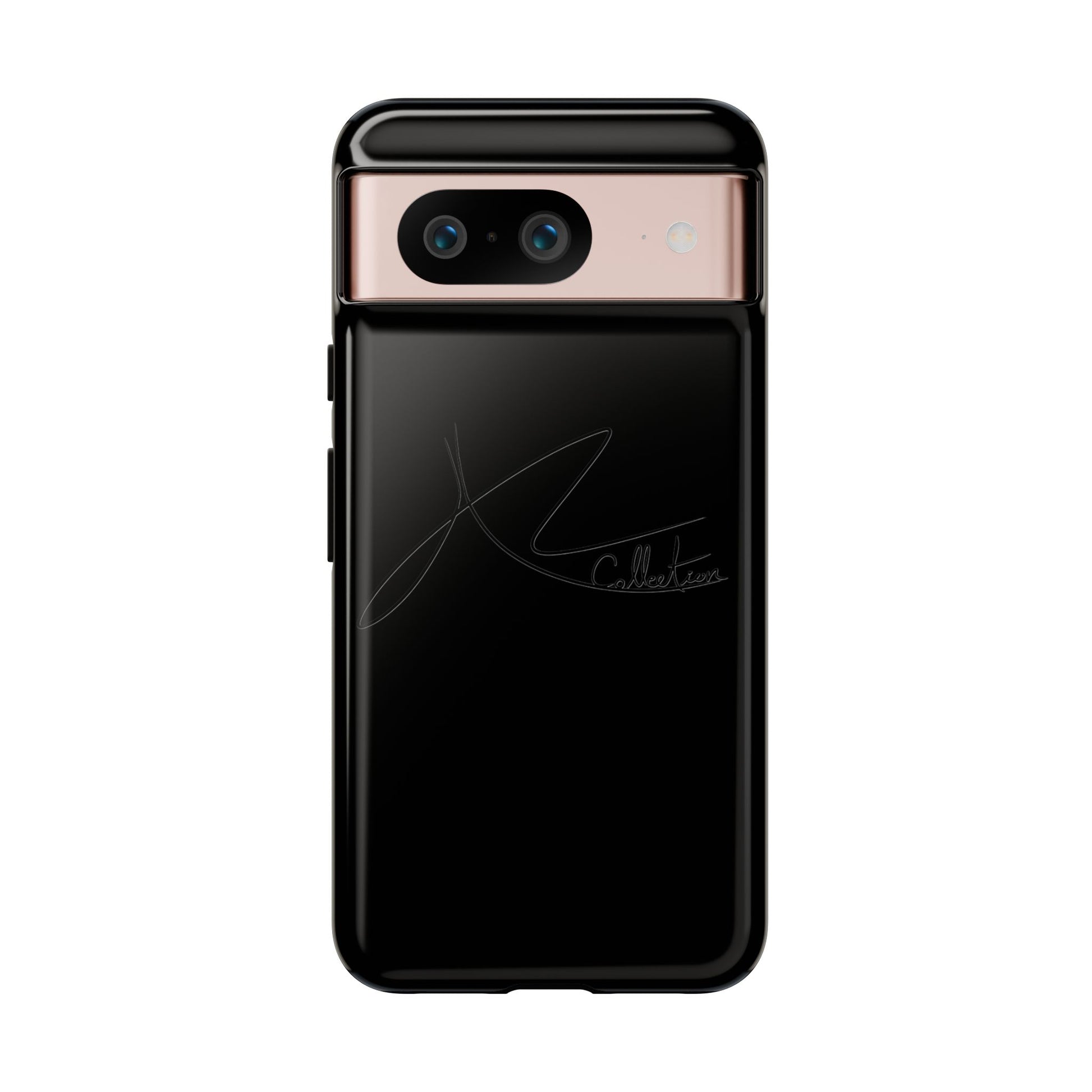 Stylish Tough Phone Case - Allykat Collection - Pink Stripes Design