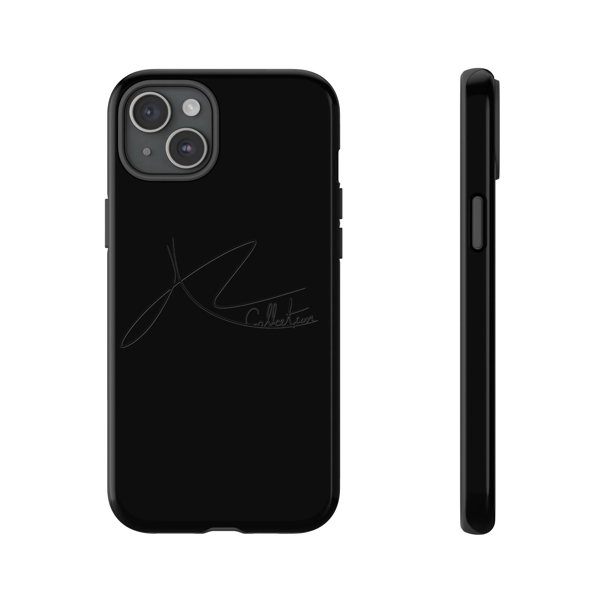 Stylish Tough Phone Case - Allykat Collection - Pink Stripes Design