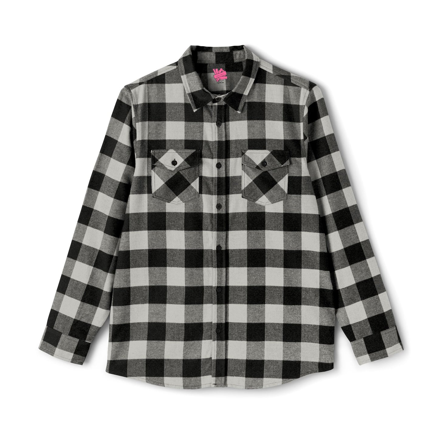 Unisex Flannel Shirt - Cozy Green Checkered Button-Up for Outdoor Adventures