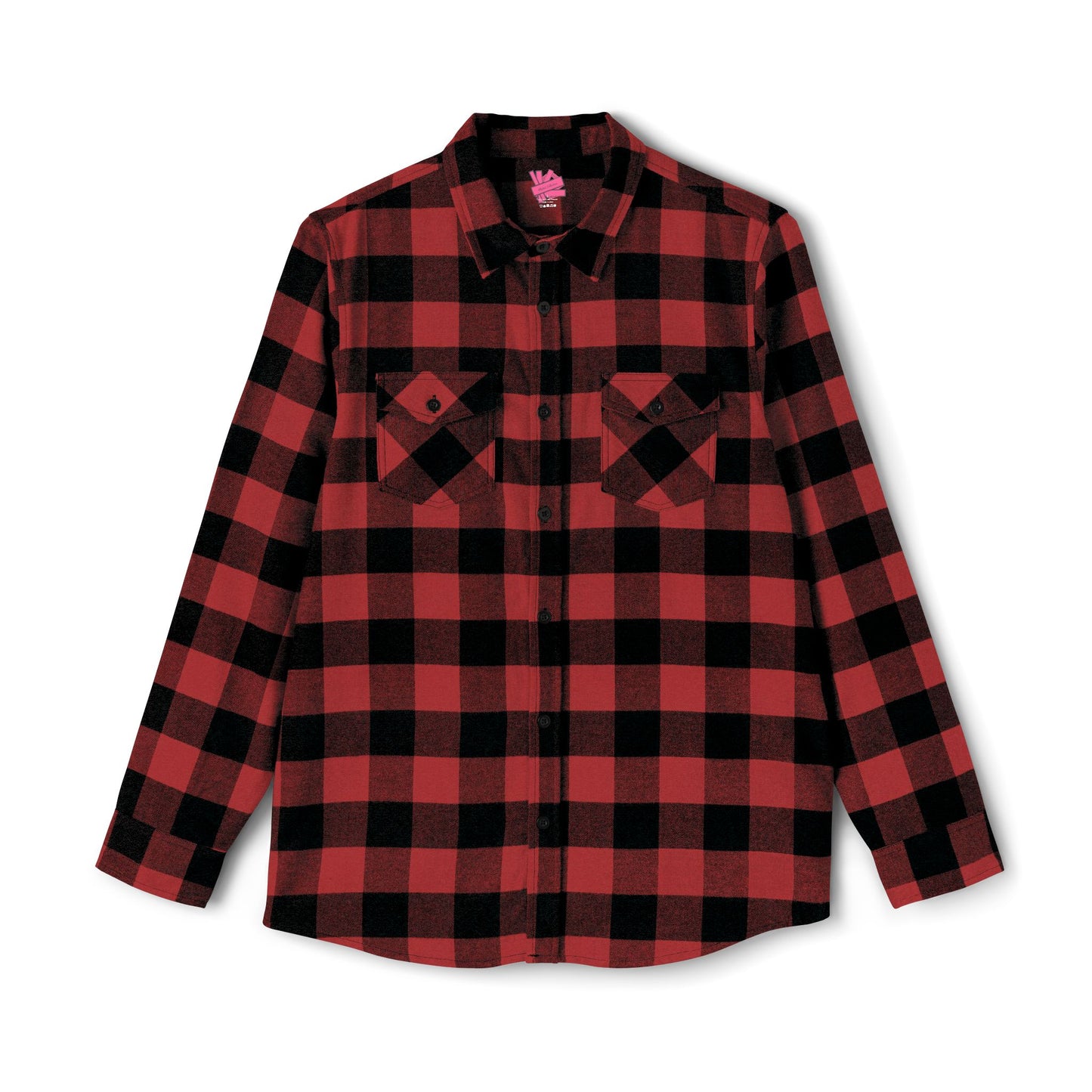 Unisex Flannel Shirt - Cozy Green Checkered Button-Up for Outdoor Adventures