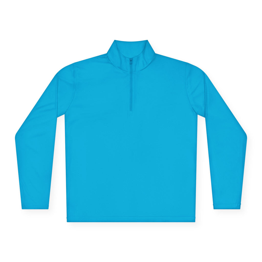 Stylish Unisex Quarter-Zip Pullover with Fun Graphic