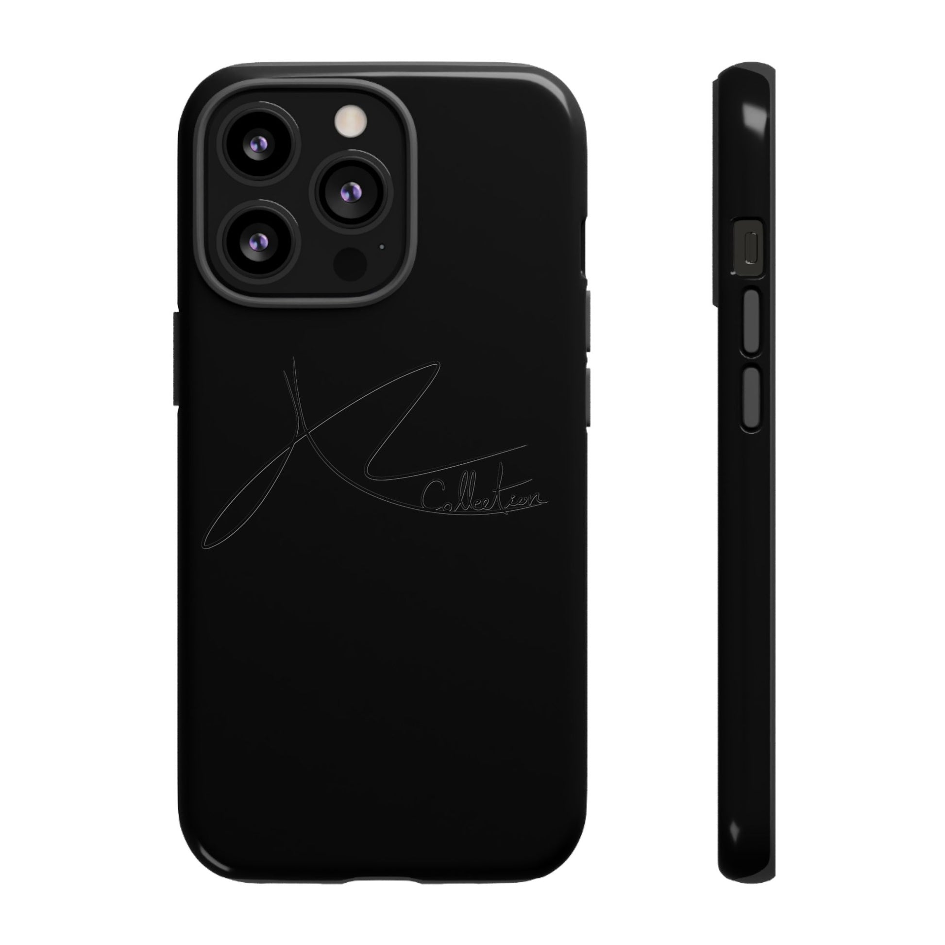 Stylish Tough Phone Case - Allykat Collection - Pink Stripes Design