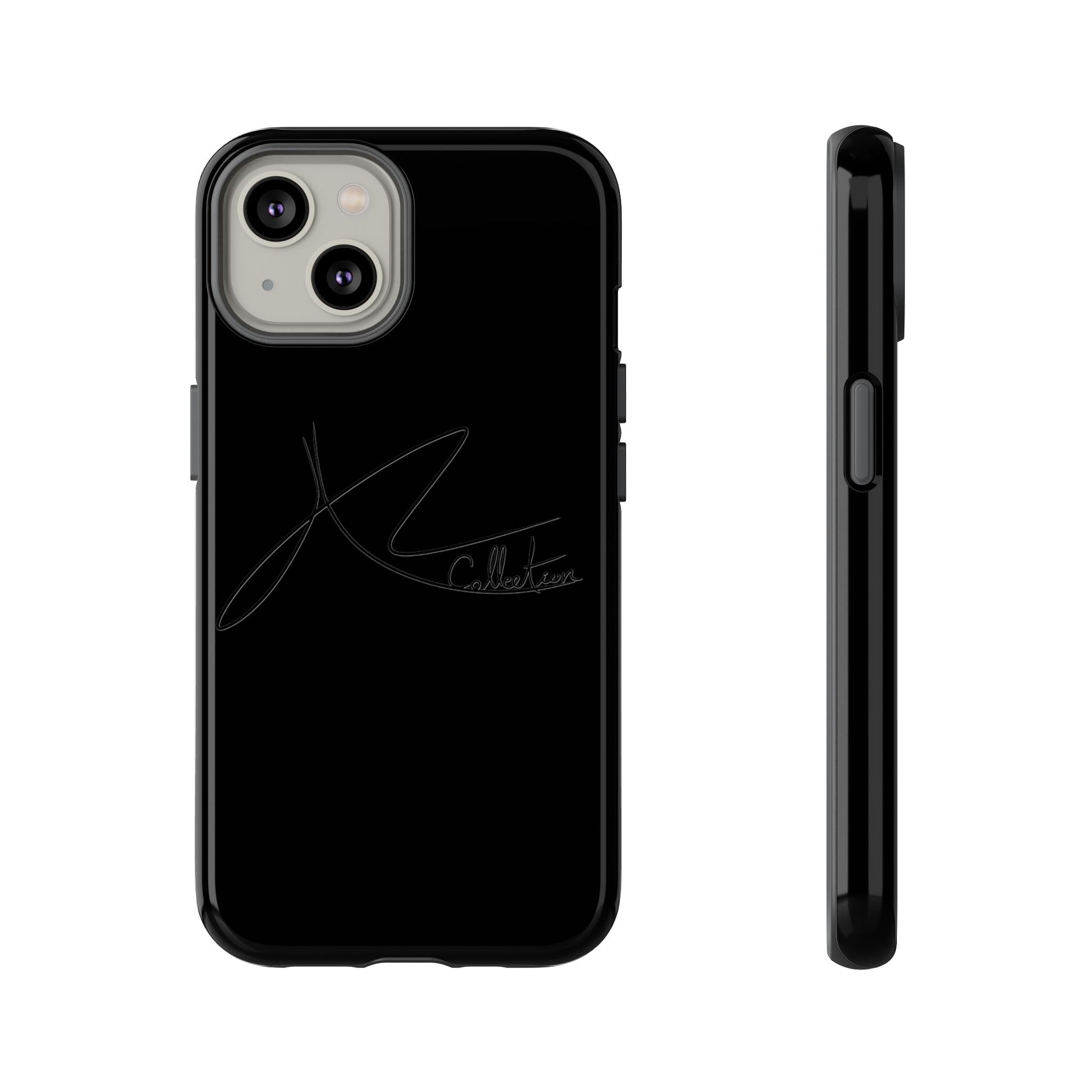 Stylish Tough Phone Case - Allykat Collection - Pink Stripes Design