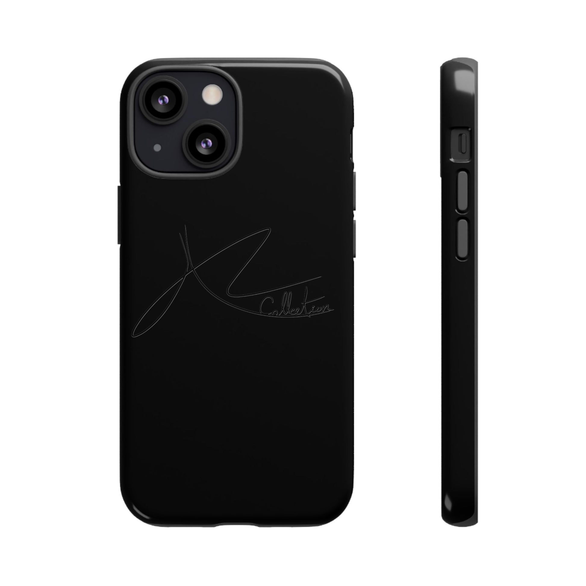Stylish Tough Phone Case - Allykat Collection - Pink Stripes Design
