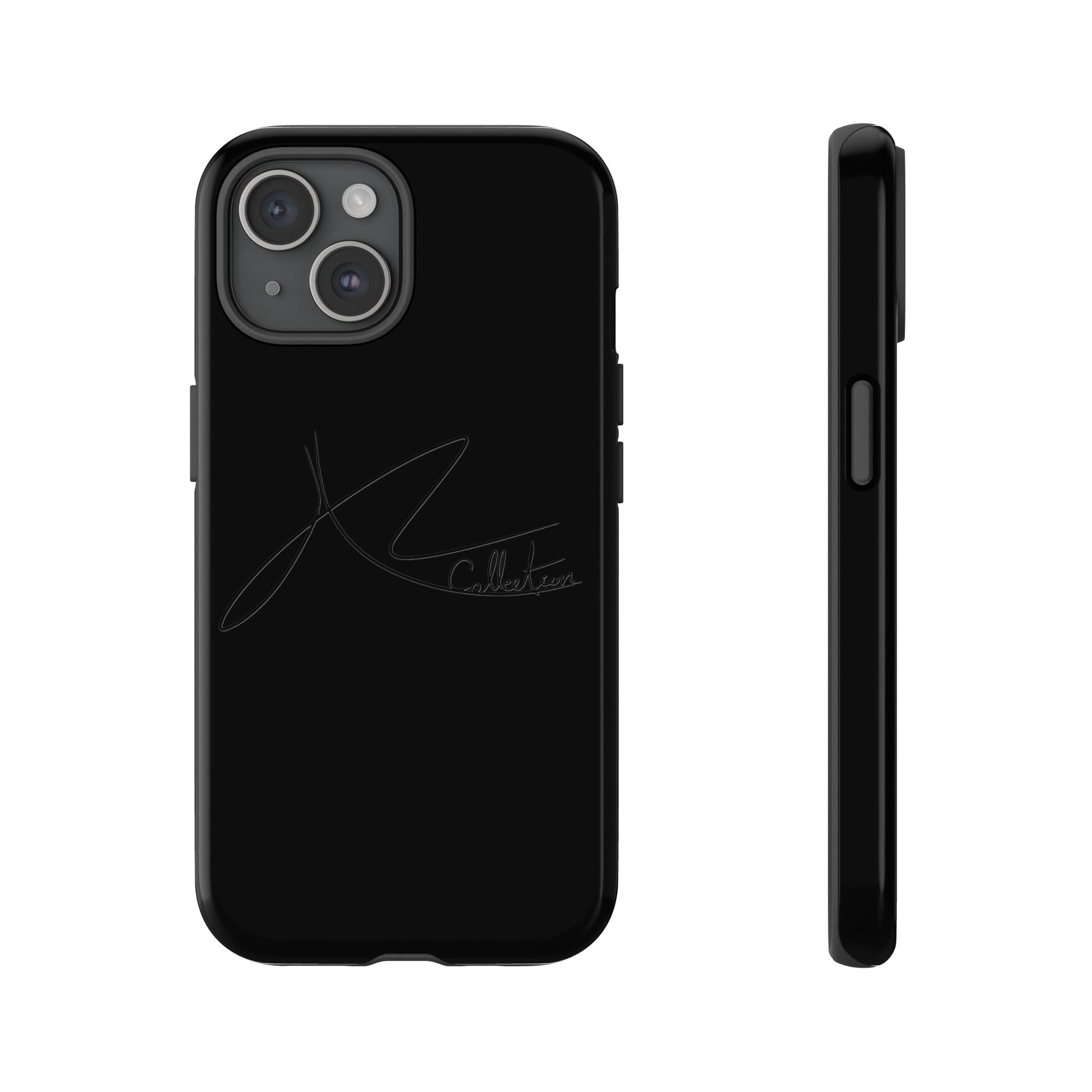 Stylish Tough Phone Case - Allykat Collection - Pink Stripes Design