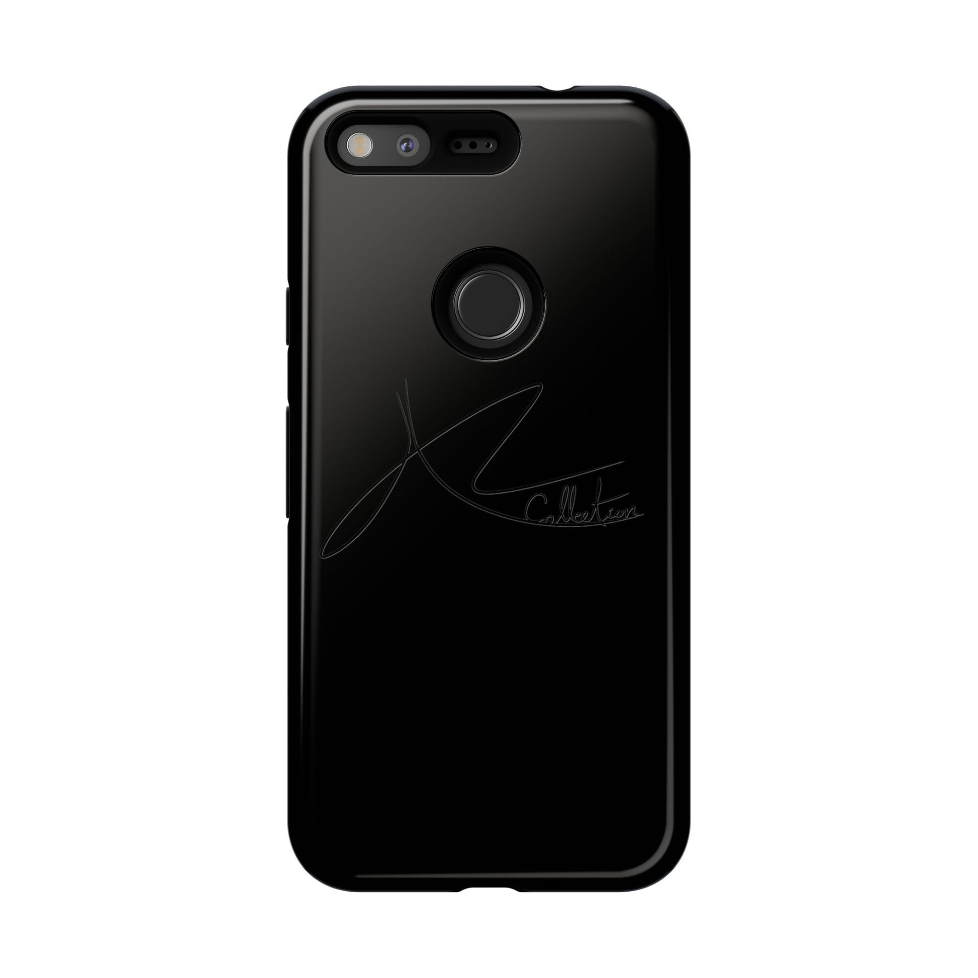 Stylish Tough Phone Case - Allykat Collection - Pink Stripes Design