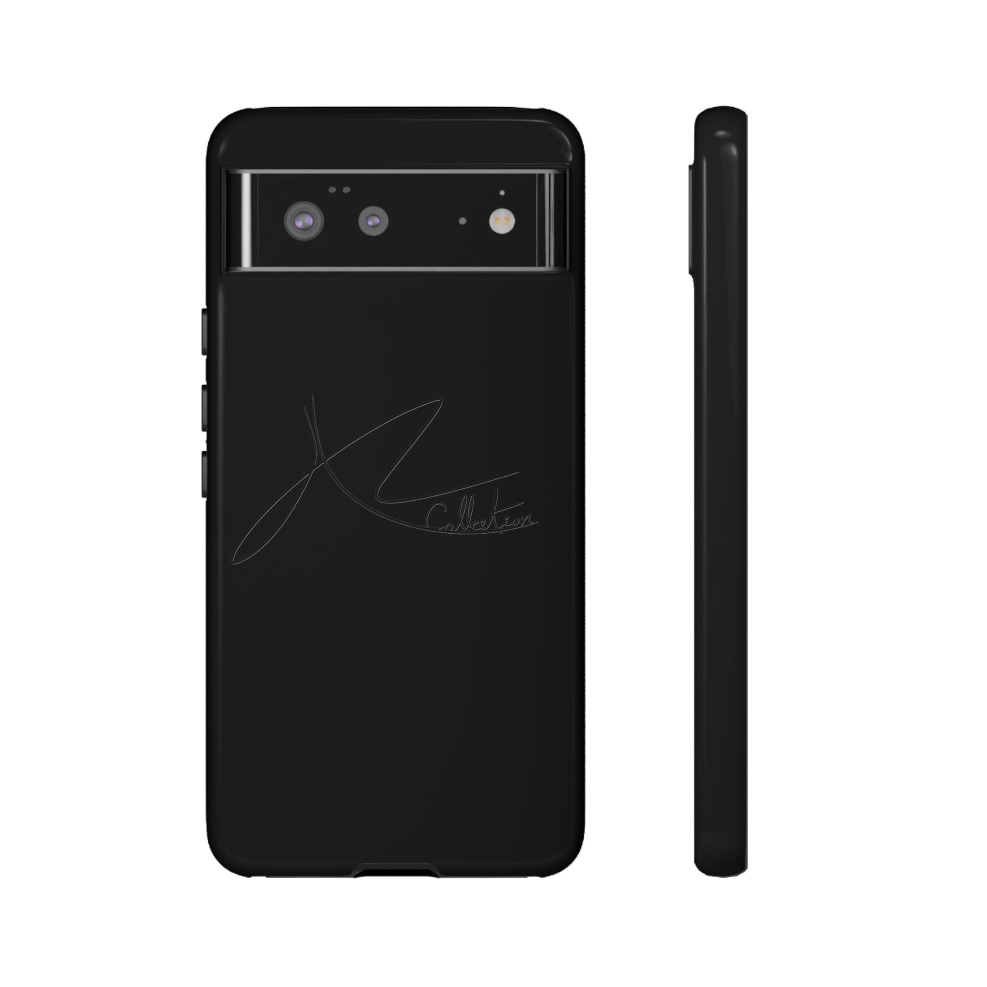 Stylish Tough Phone Case - Allykat Collection - Pink Stripes Design