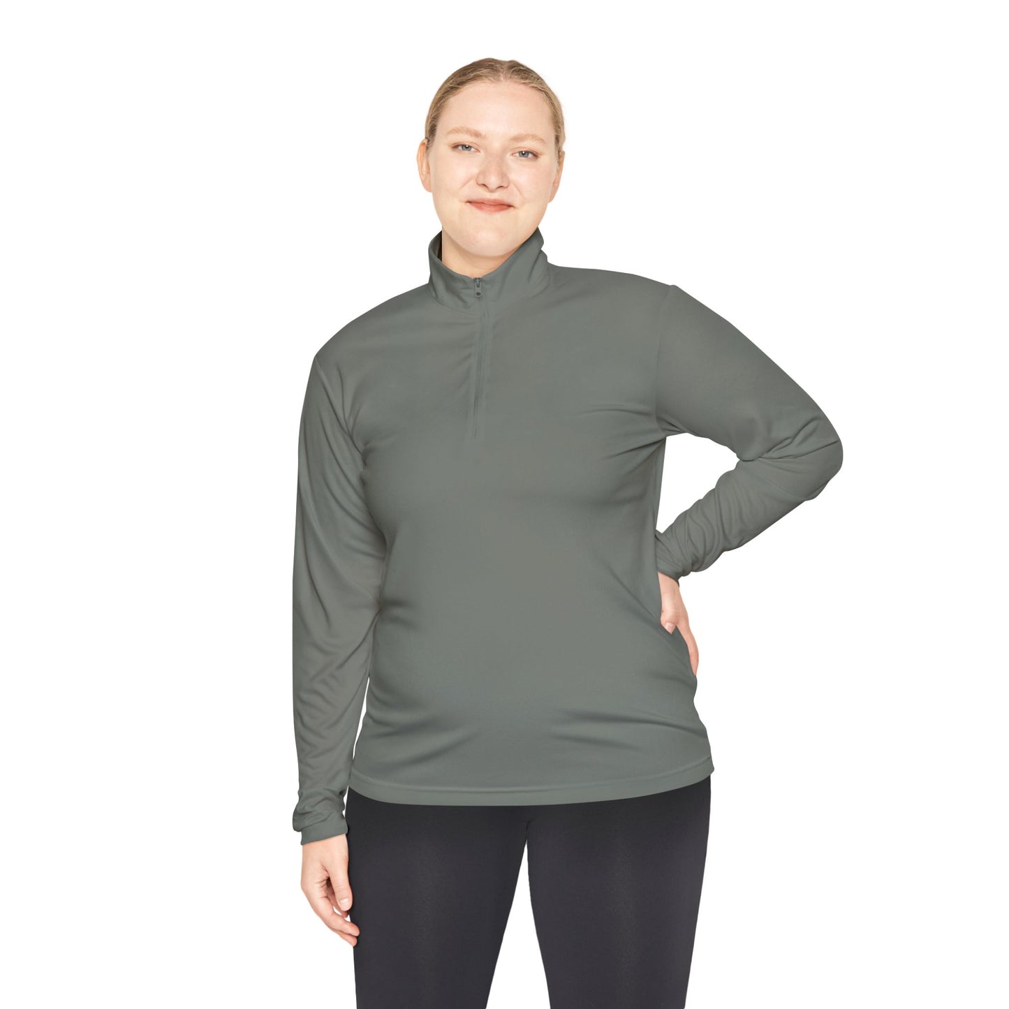 Stylish Unisex Quarter-Zip Pullover with Fun Graphic