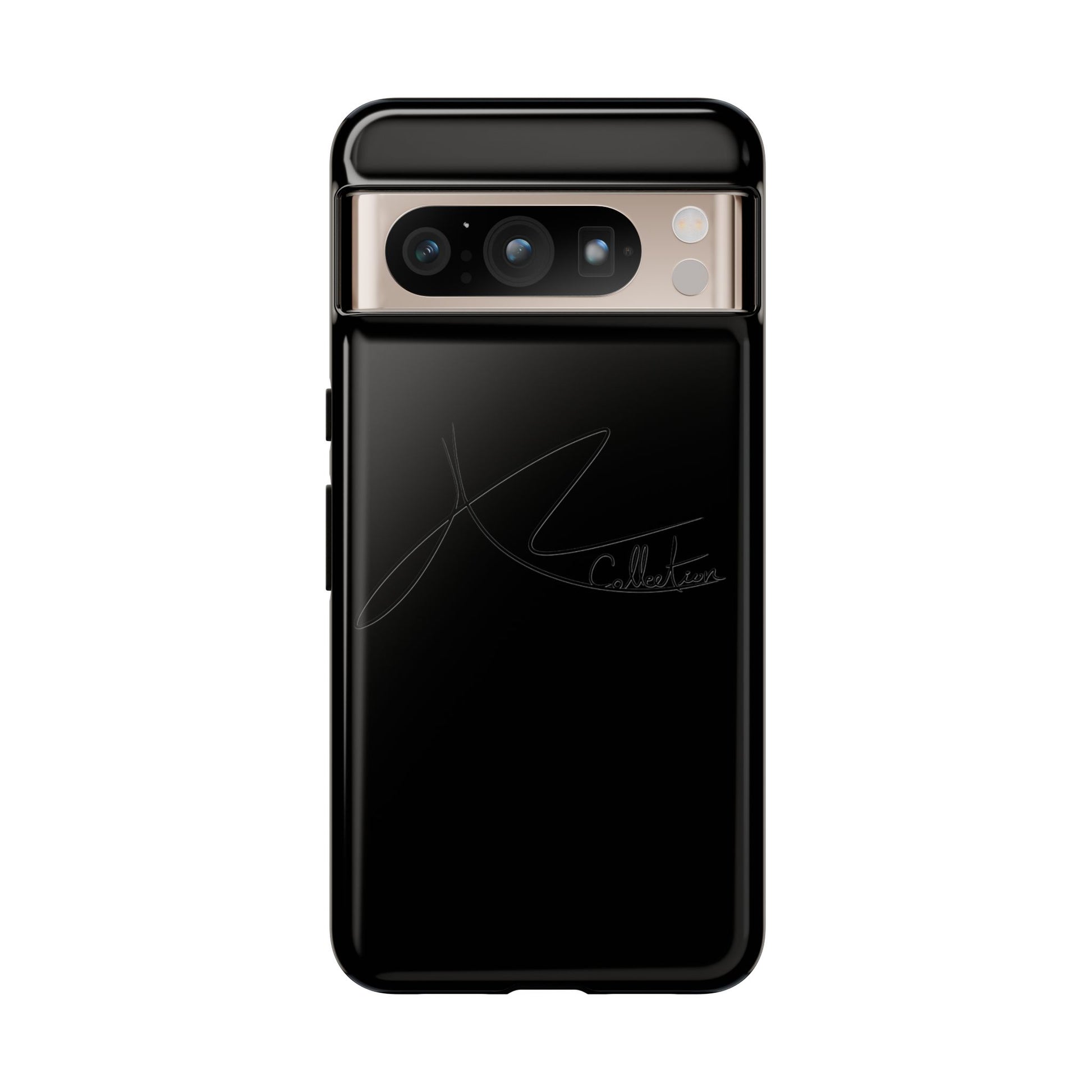 Stylish Tough Phone Case - Allykat Collection - Pink Stripes Design