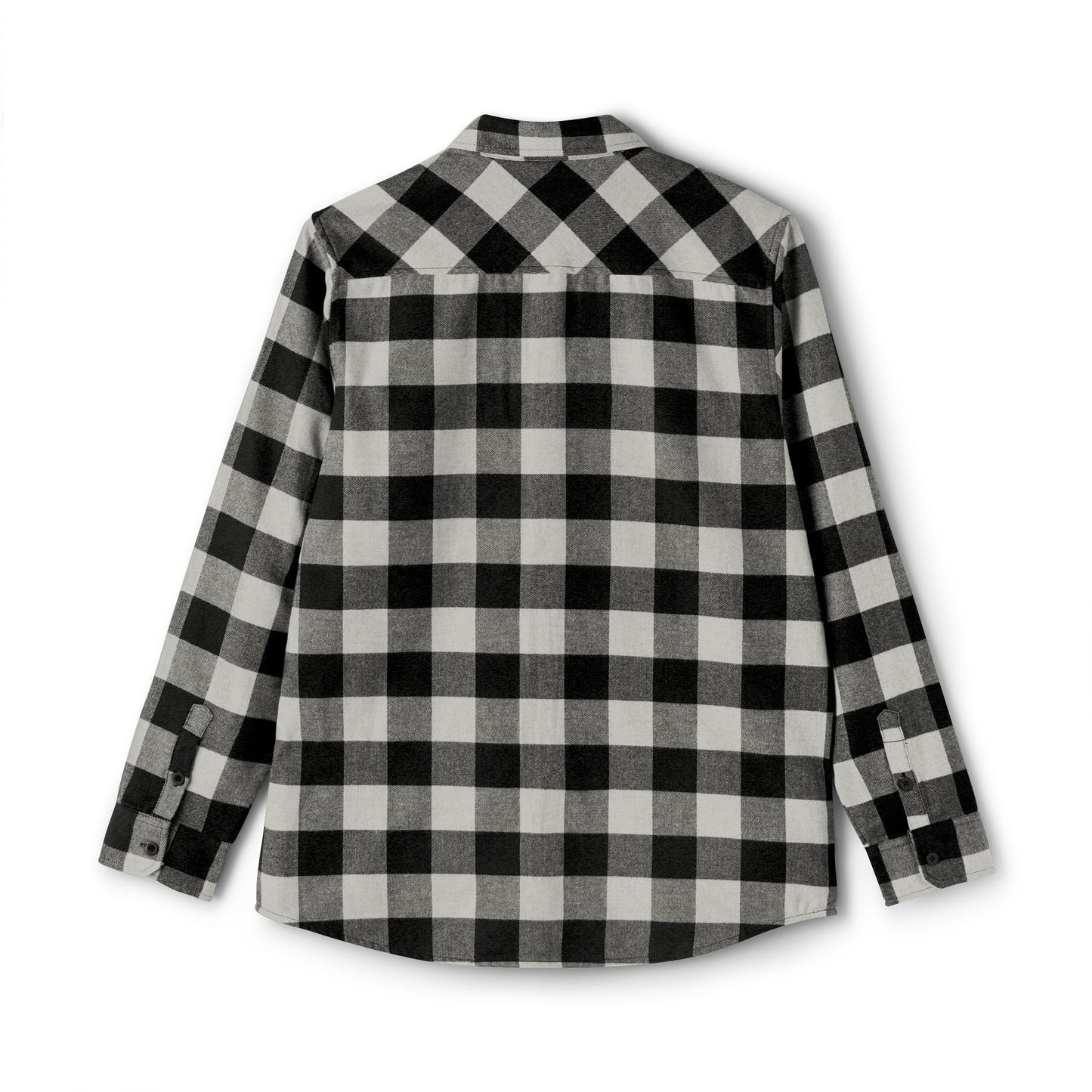 Unisex Flannel Shirt - Cozy Green Checkered Button-Up for Outdoor Adventures