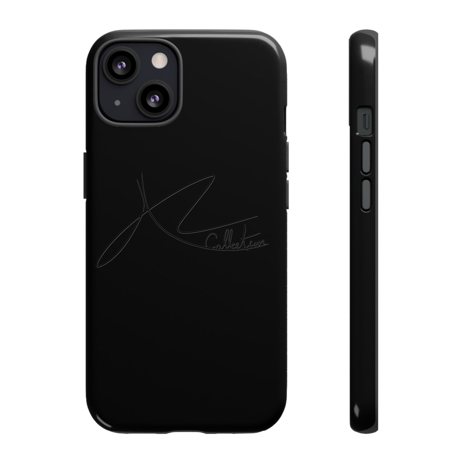 Stylish Tough Phone Case - Allykat Collection - Pink Stripes Design