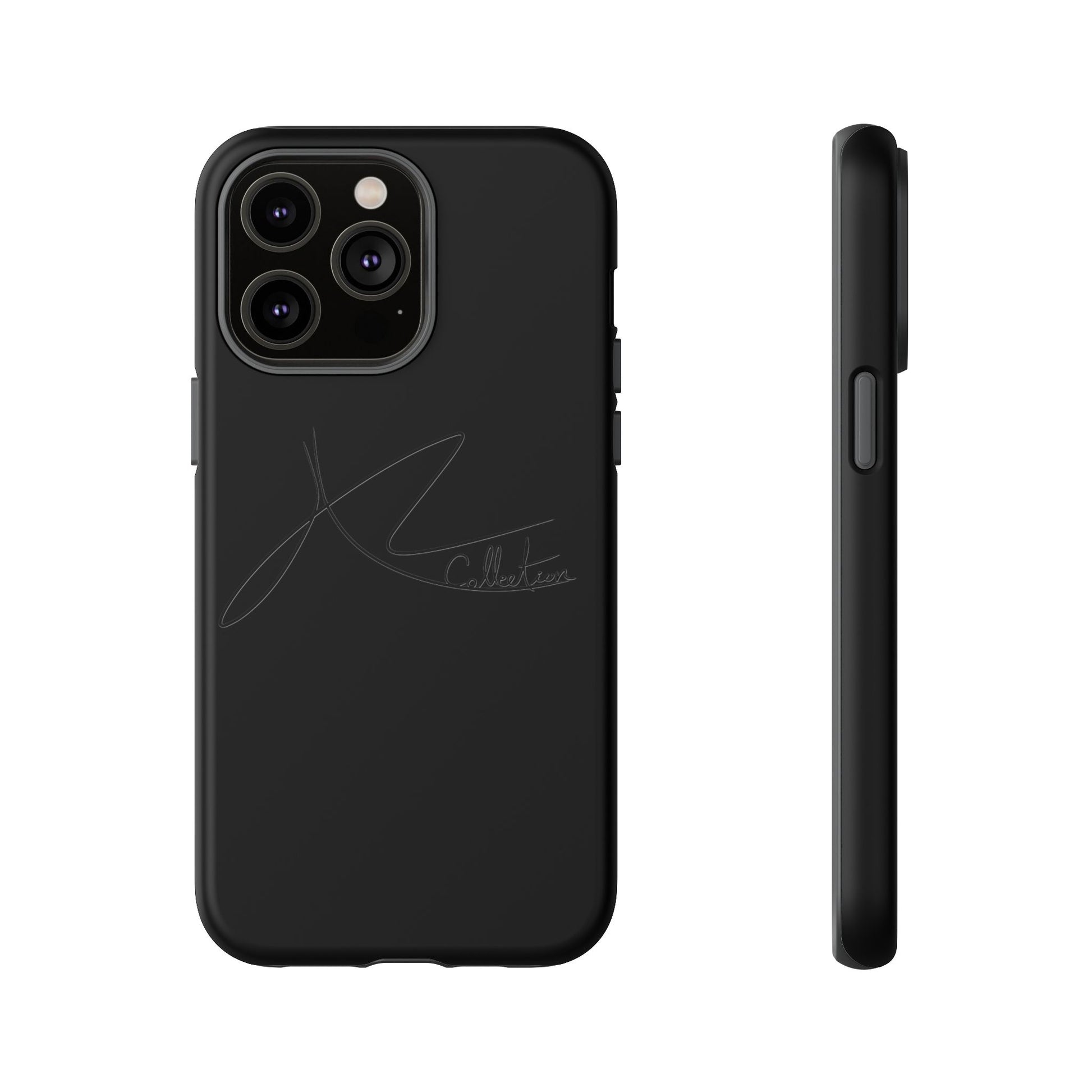 Stylish Tough Phone Case - Allykat Collection - Pink Stripes Design