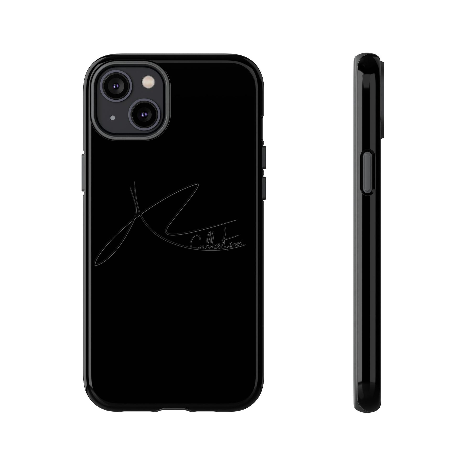 Stylish Tough Phone Case - Allykat Collection - Pink Stripes Design